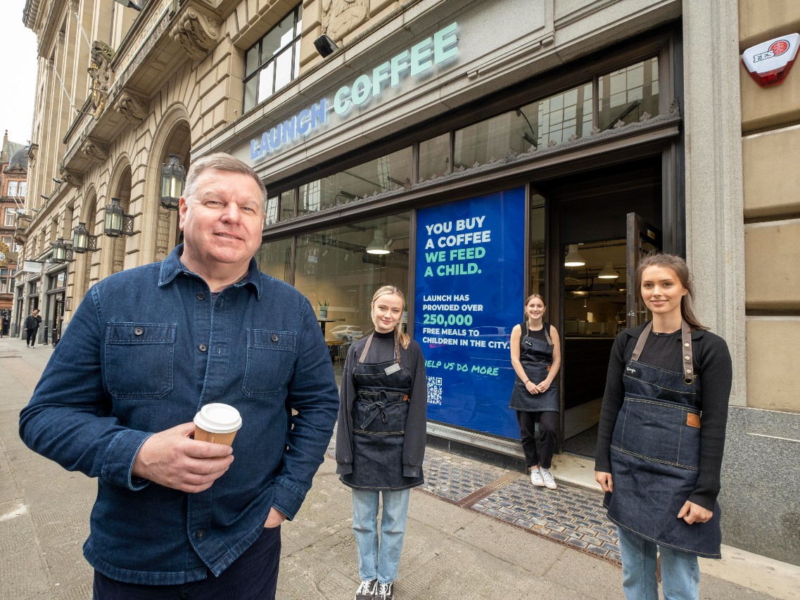 New café helps feed city's kids